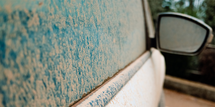 Pluie de sable et panneaux solaires